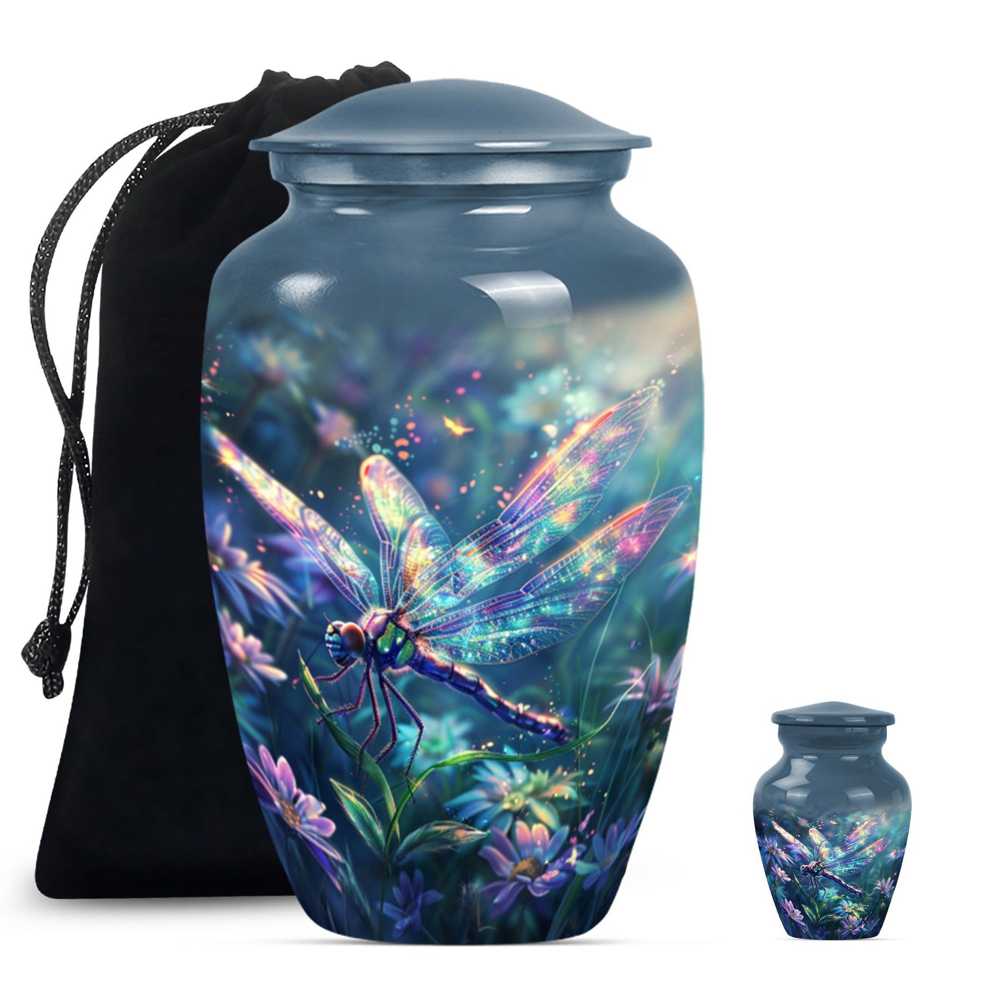 COSMIC DRAGONFLY adult urn.