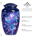 COSMIC DRAGONFLY 10-inch urn.