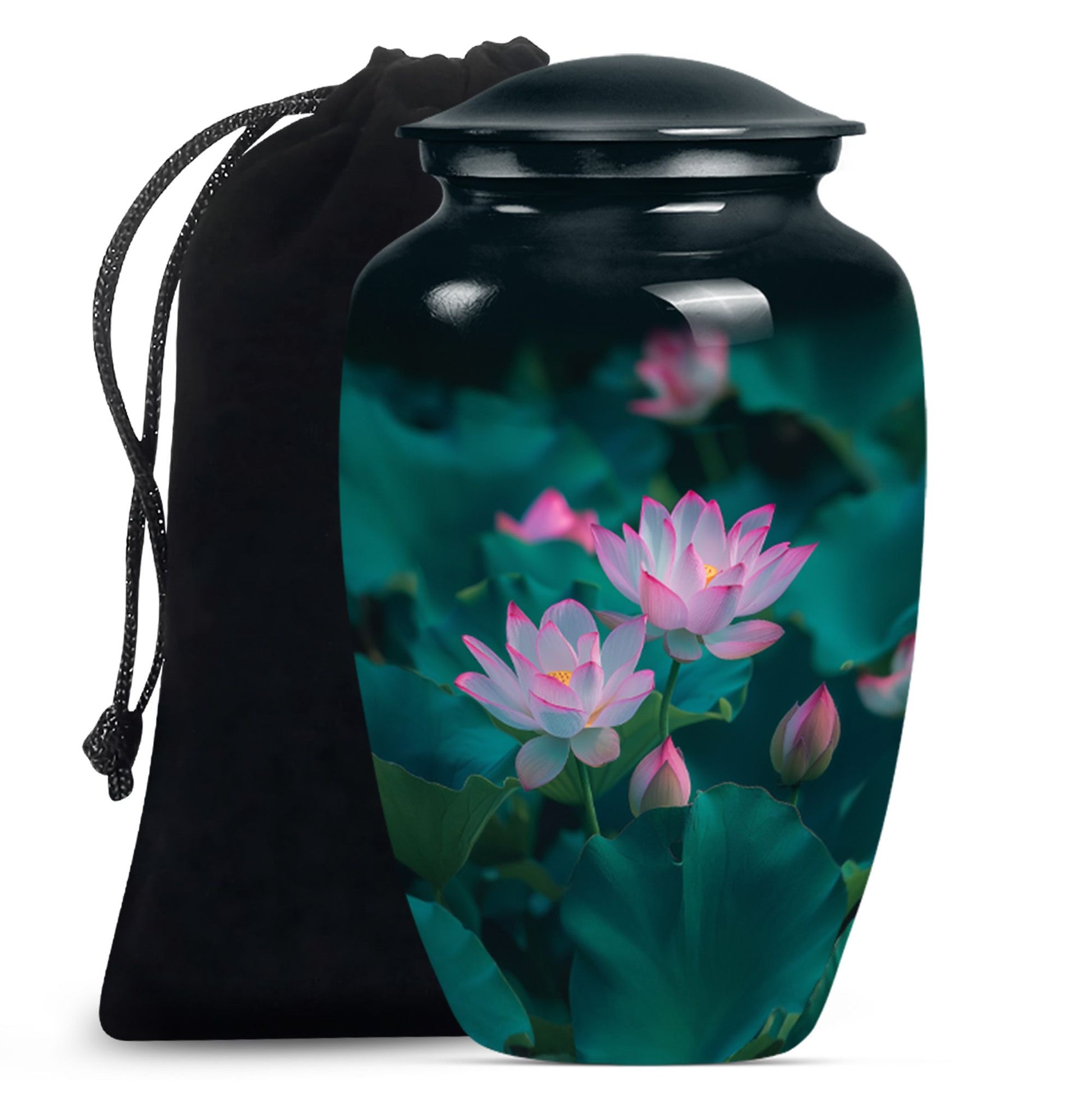 Lotus Urn, durable burial cremation urn 