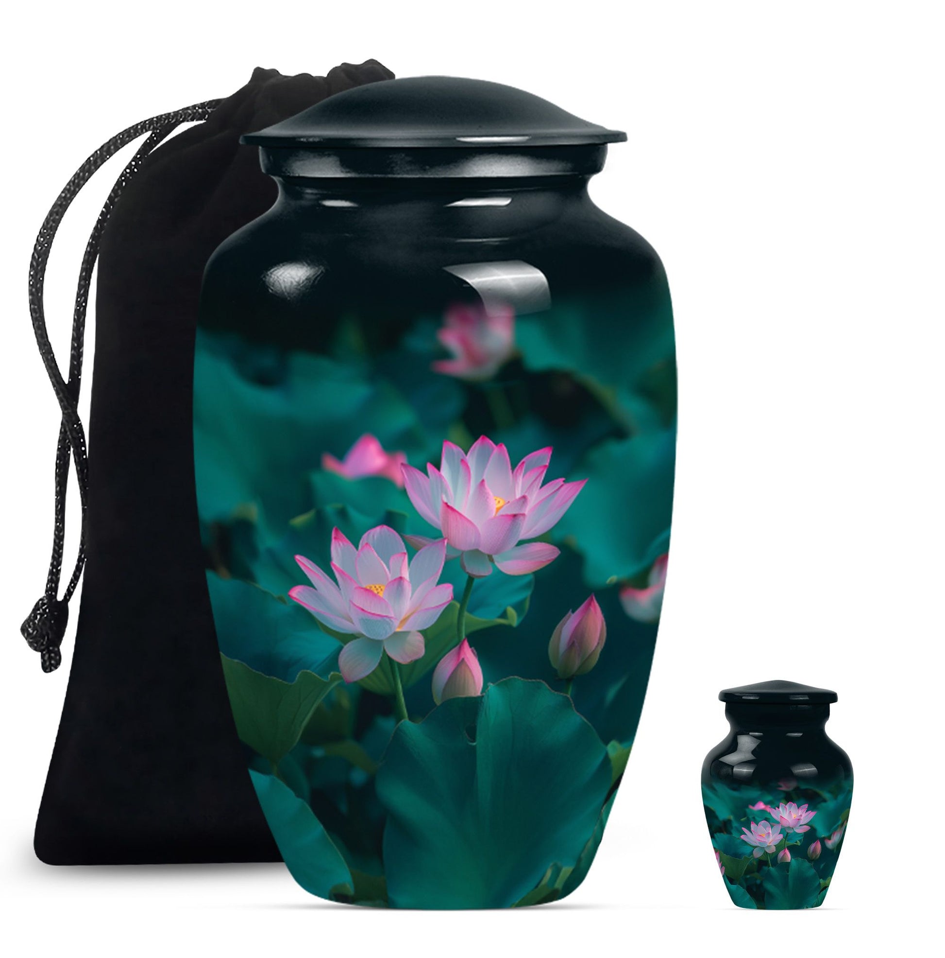 Lotus Urn, durable burial cremation urn 