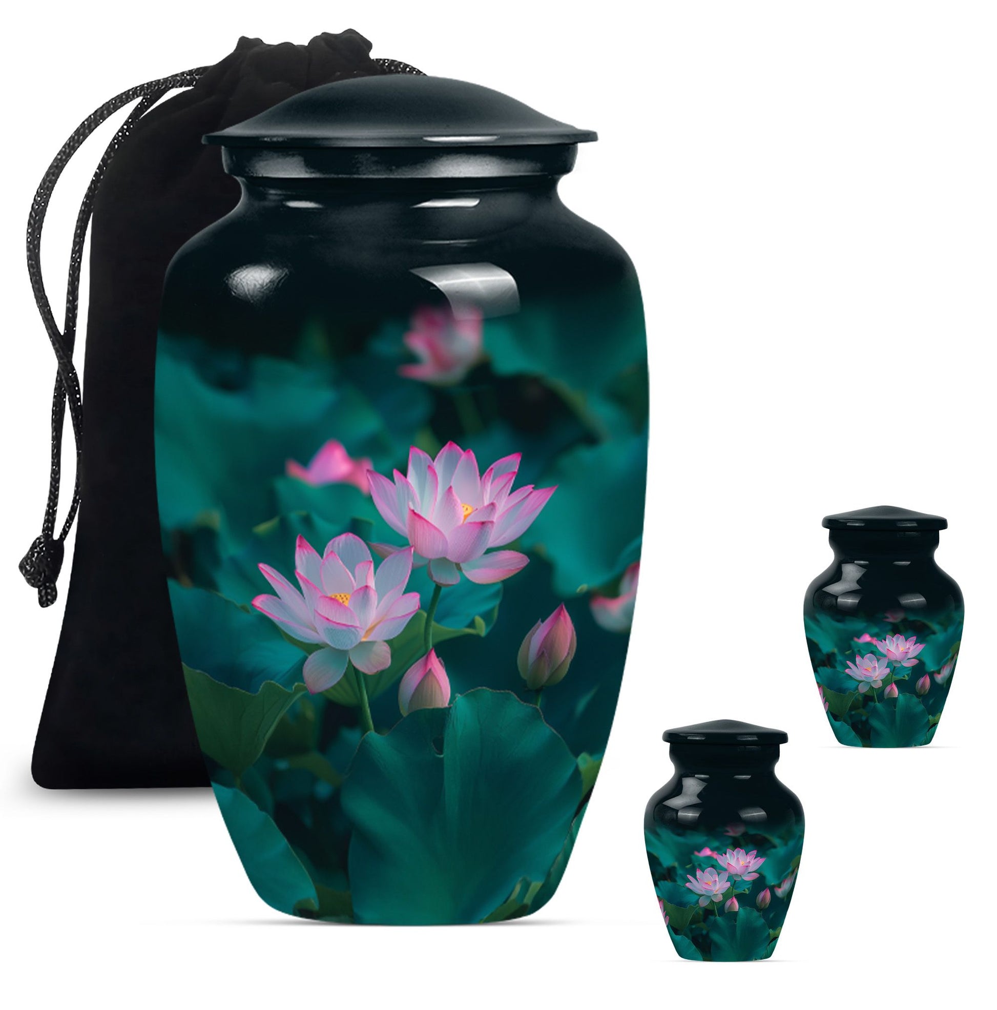 Lotus Urn, durable burial cremation urn 