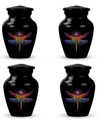 Cosmic dragonfly urn