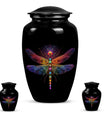 Cosmic dragonfly urn