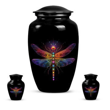 Large Urn with 2 Mini Urn