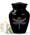  cosmic dragonfly urn.