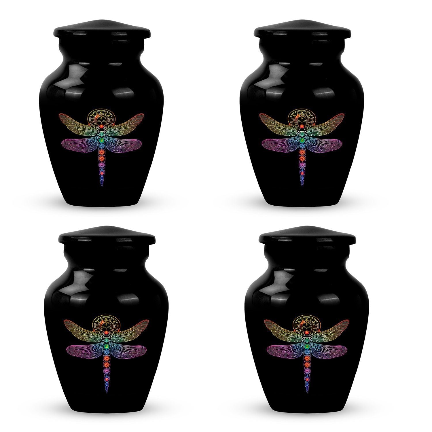  cosmic dragonfly urn.