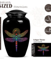  cosmic dragonfly urn.