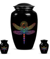  cosmic dragonfly urn.