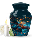 Classic 10 Inch Cosmic Dragonfly Urn.