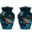 Classic 10 Inch Cosmic Dragonfly Urn.