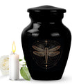 Cosmic dragonfly urn .