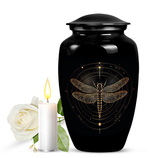 Cosmic dragonfly urn .