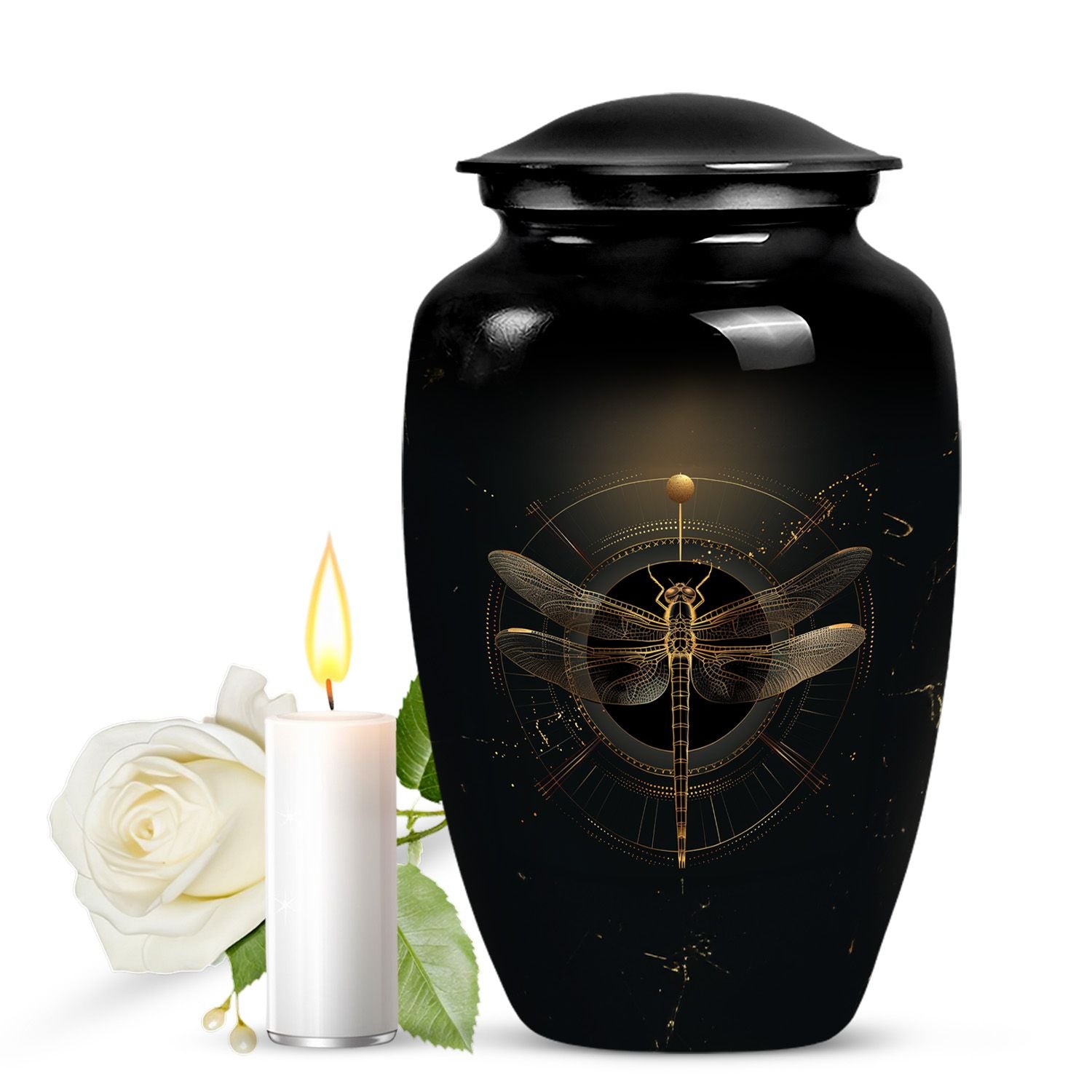  Cosmic Dragonfly Urn, 