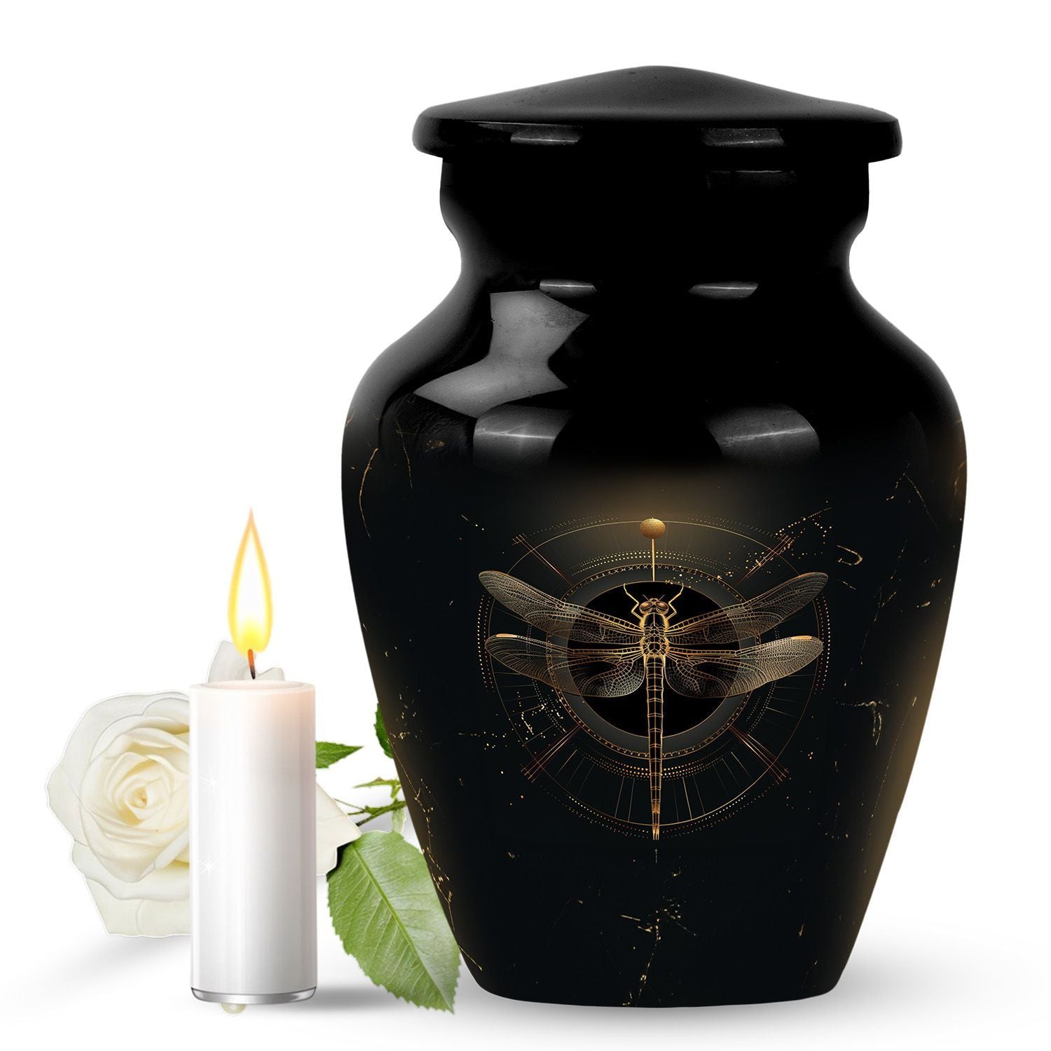  Cosmic Dragonfly Urn, 