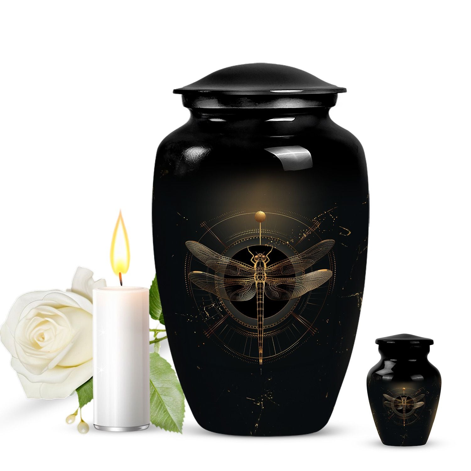  Cosmic Dragonfly Urn, 