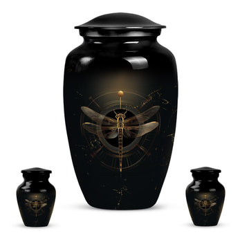 Large Urn with 2 Mini Urn