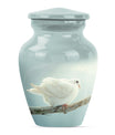 Dove Personalized Urn Funeral, Ashes Memorial Urn