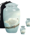 Dove Personalized Urn Funeral, Ashes Memorial Urn