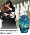 10-inch classic northern lights Urn.