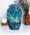 10-inch classic northern lights Urn.