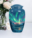 10-inch classic northern lights Urn.