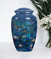 10-inch classic DRAGONFLY urn for cremation ashes.