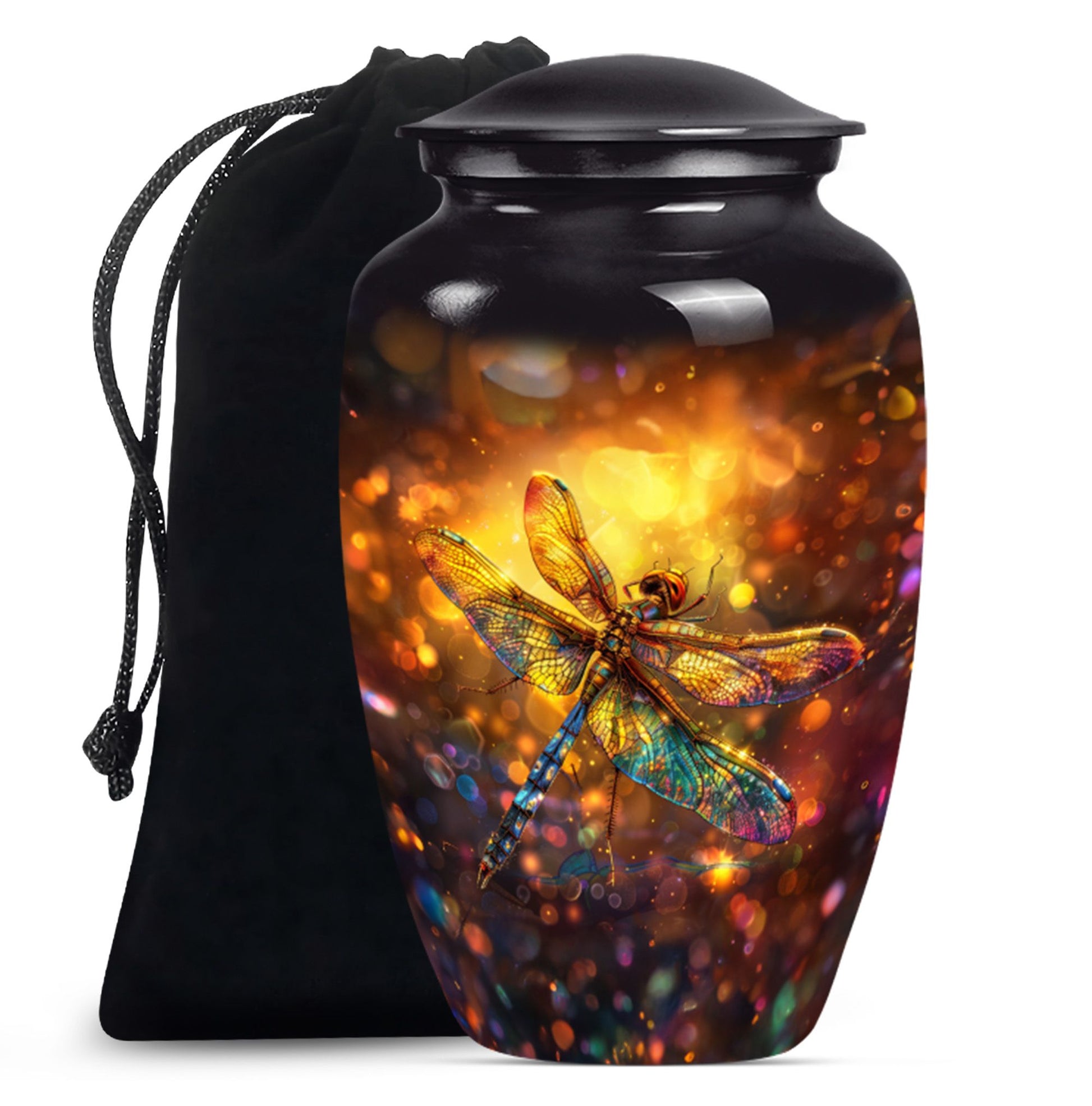 DRAGONFLY urn, large designed Memorial urn 