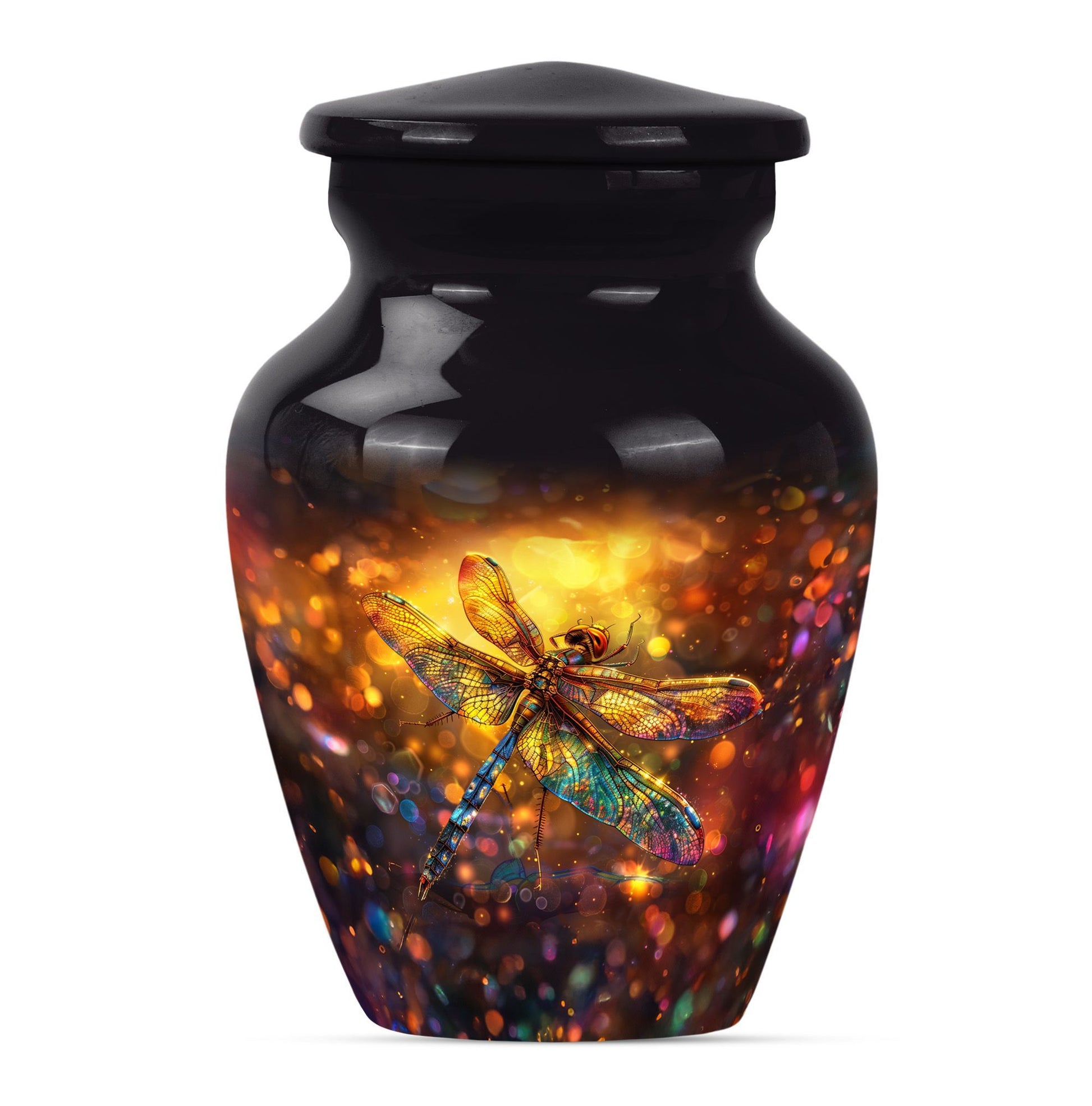 DRAGONFLY urn, large designed Memorial urn 