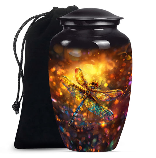 DRAGONFLY urn, large designed Memorial urn 