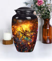 DRAGONFLY urn, large designed Memorial urn 