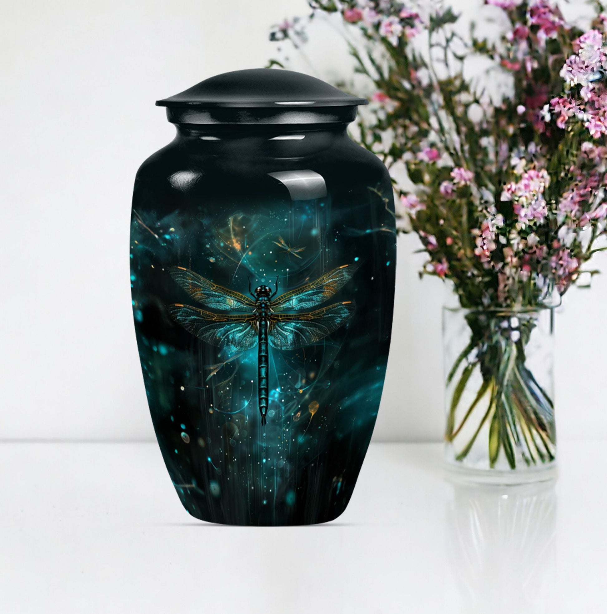 dragonfly cremation urn