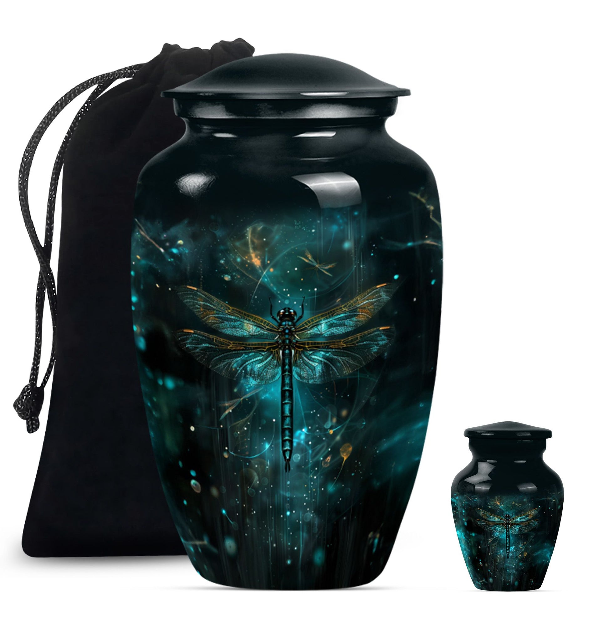 dragonfly cremation urn