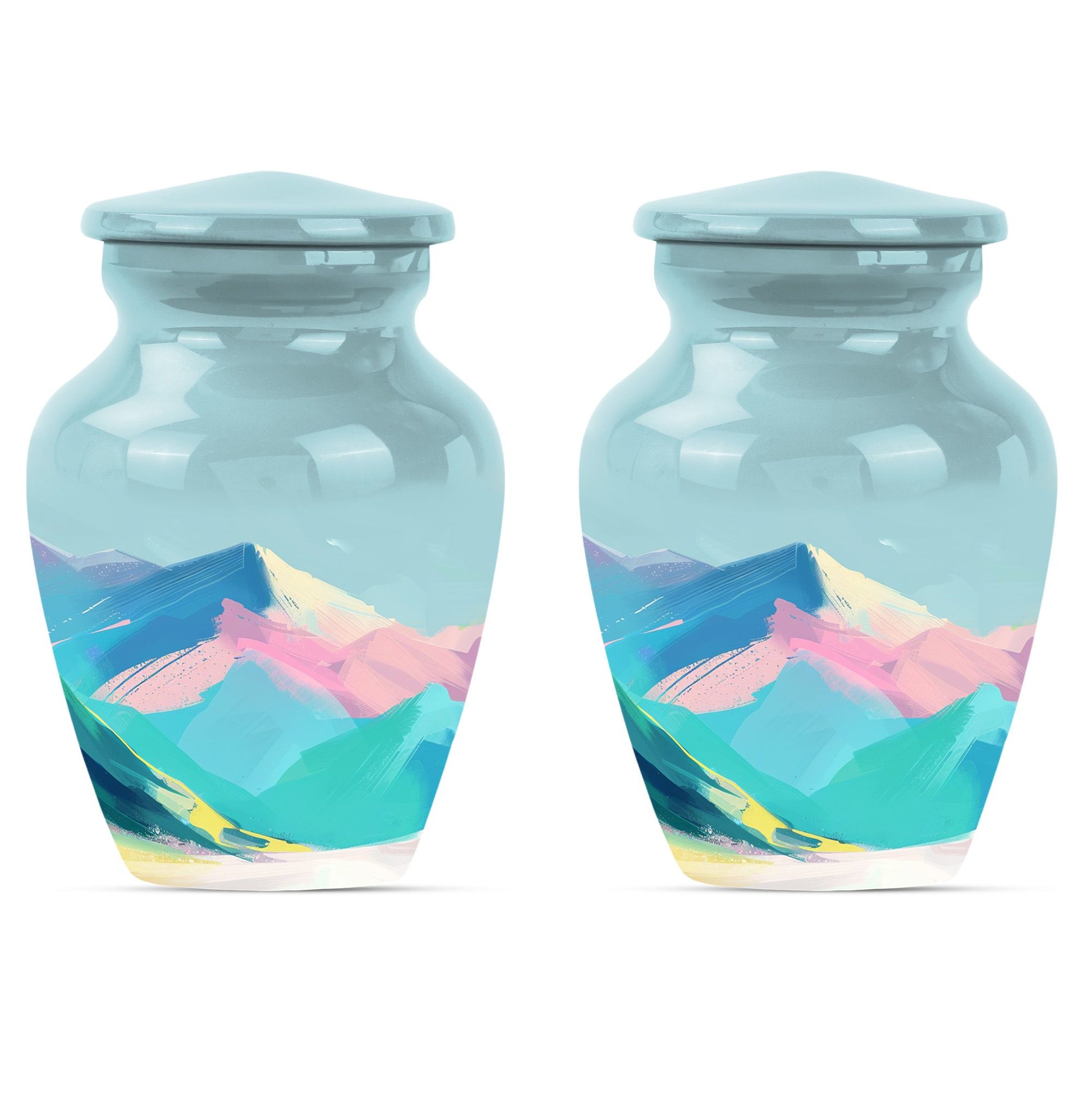  MOUNTAINS urn in Purple Meadow 