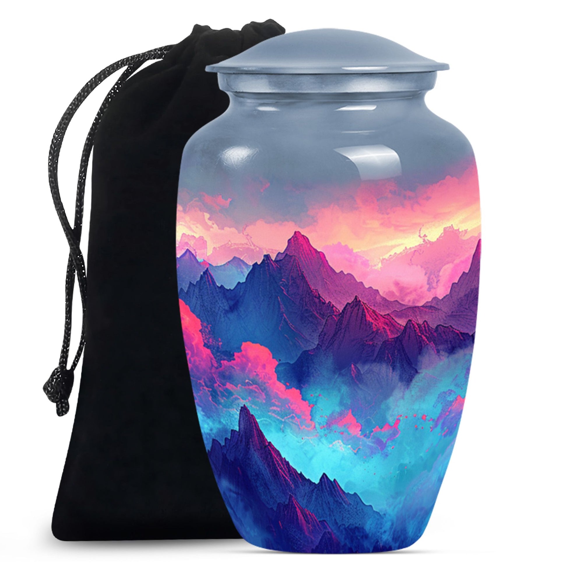 MOUNTAINS 10 Inch Classic Urn.