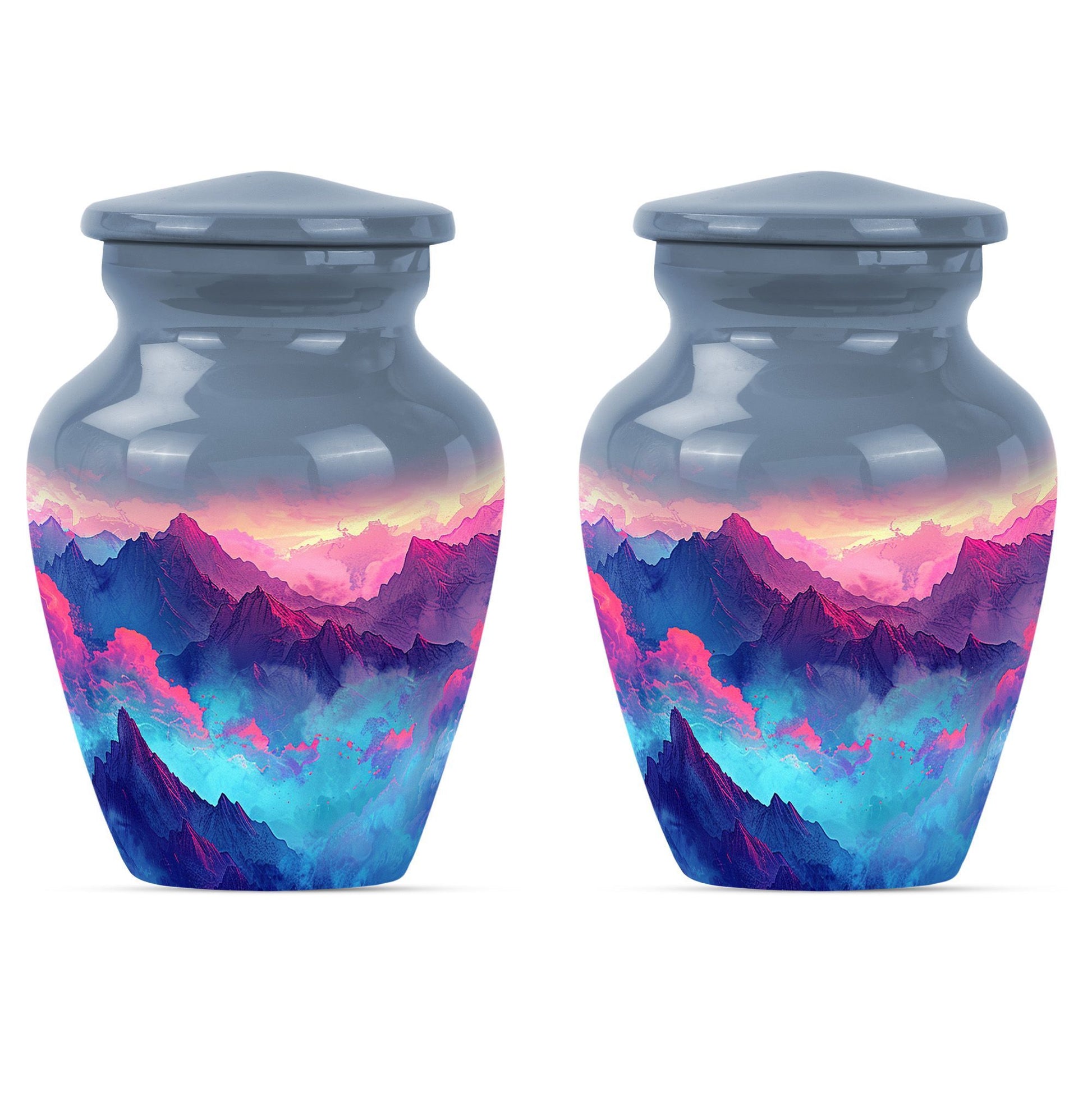 MOUNTAINS 10 Inch Classic Urn.