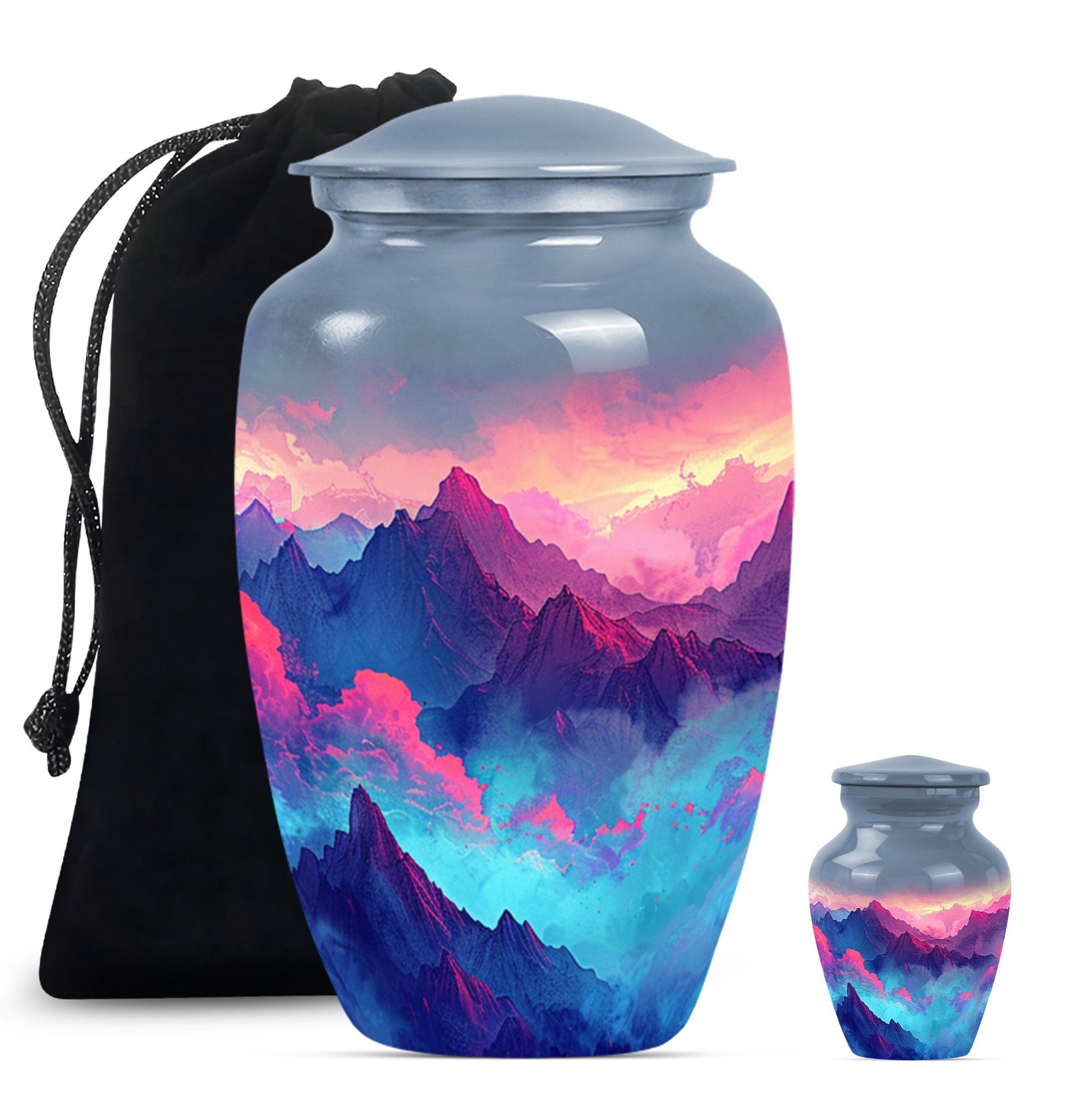 MOUNTAINS 10 Inch Classic Urn.