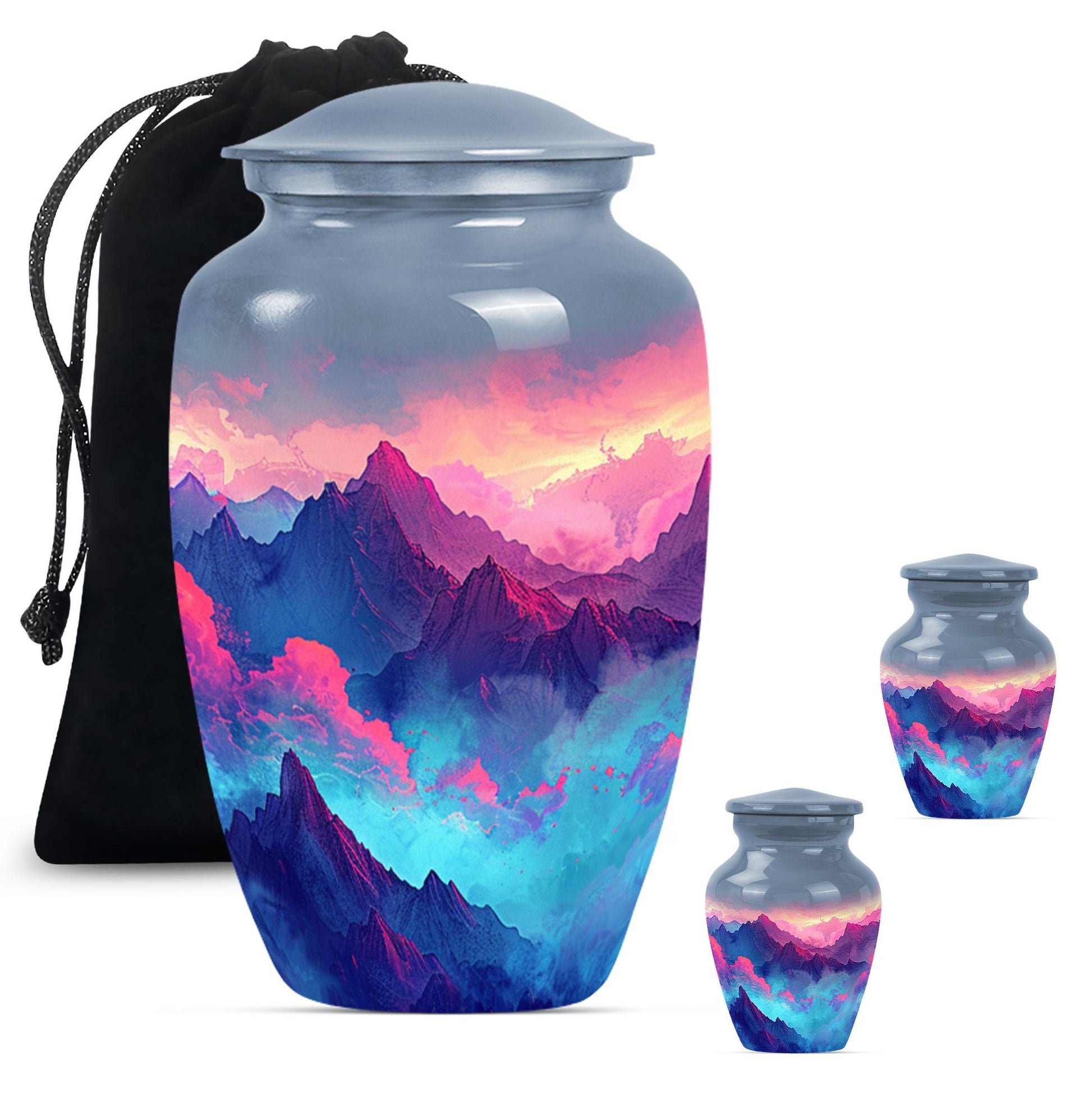 MOUNTAINS 10 Inch Classic Urn.