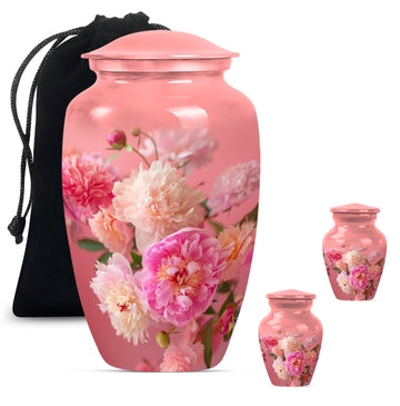 Large Urn with 2 Mini Urn