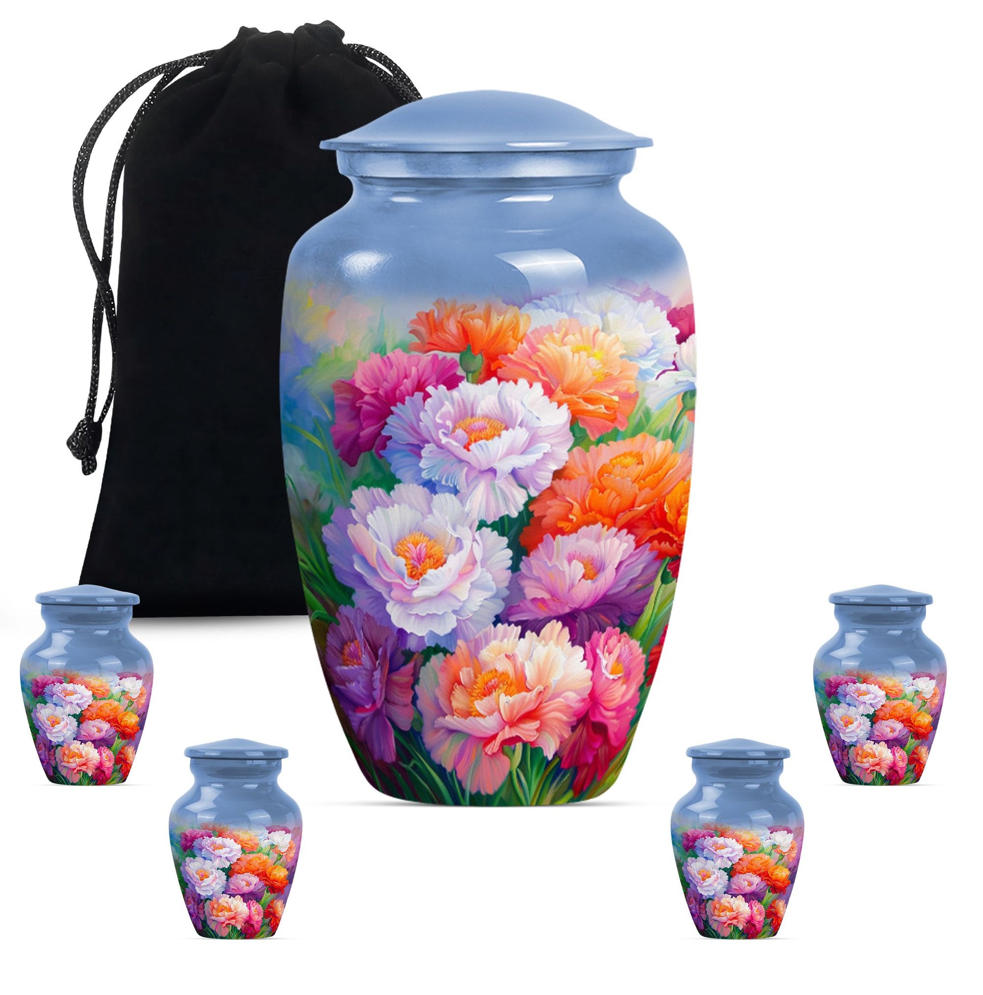 Flower Urn for mom's cremation ashes