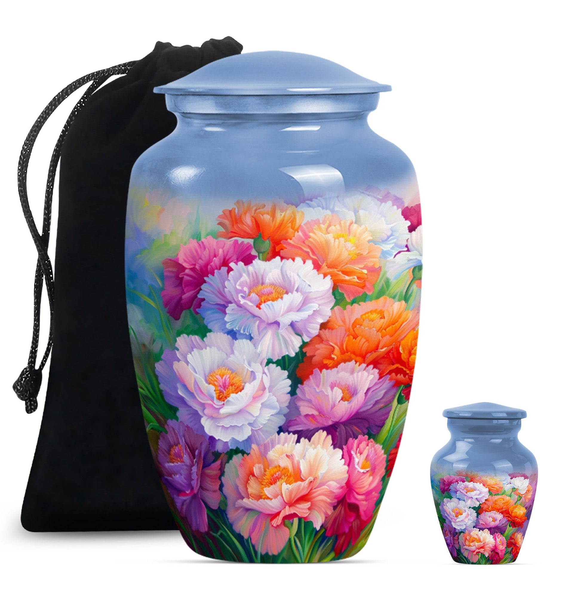 Flower Urn for mom's cremation ashes