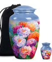 Flower Urn for mom's cremation ashes