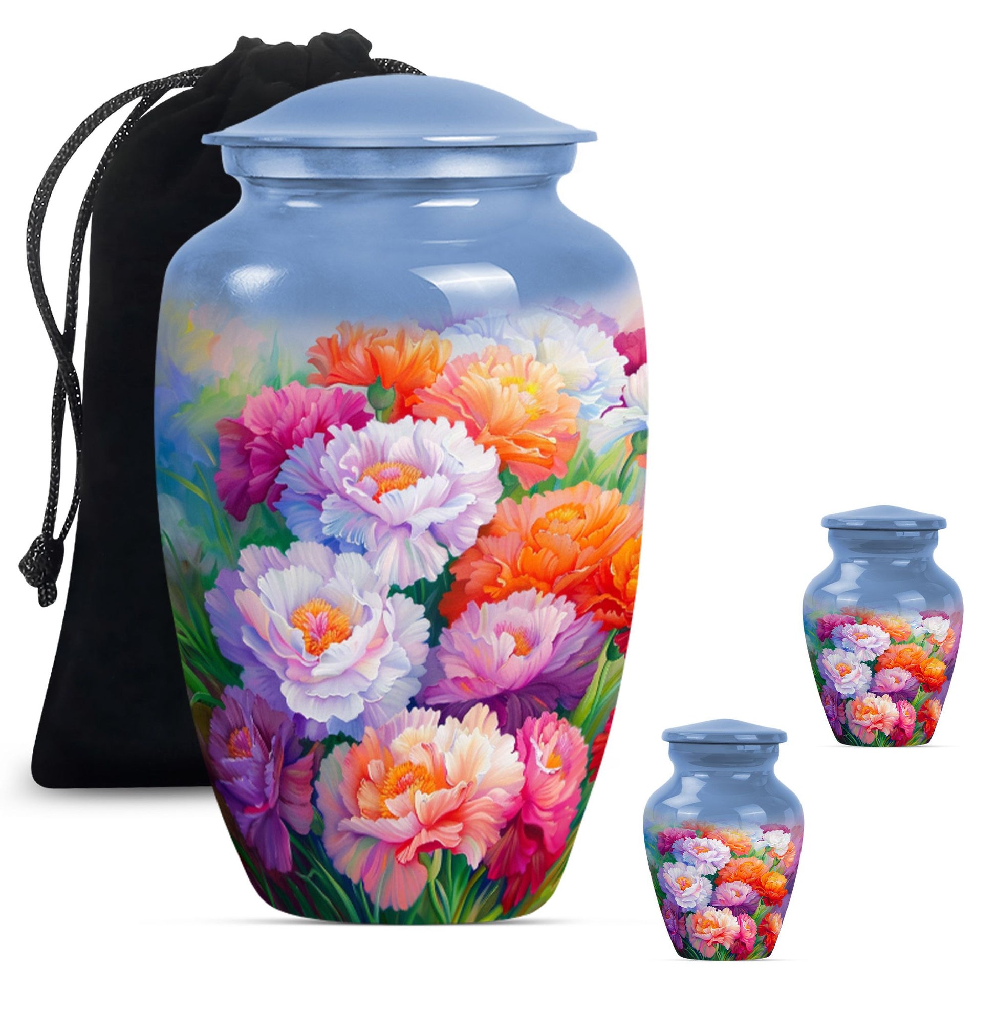 Flower Urn for mom's cremation ashes