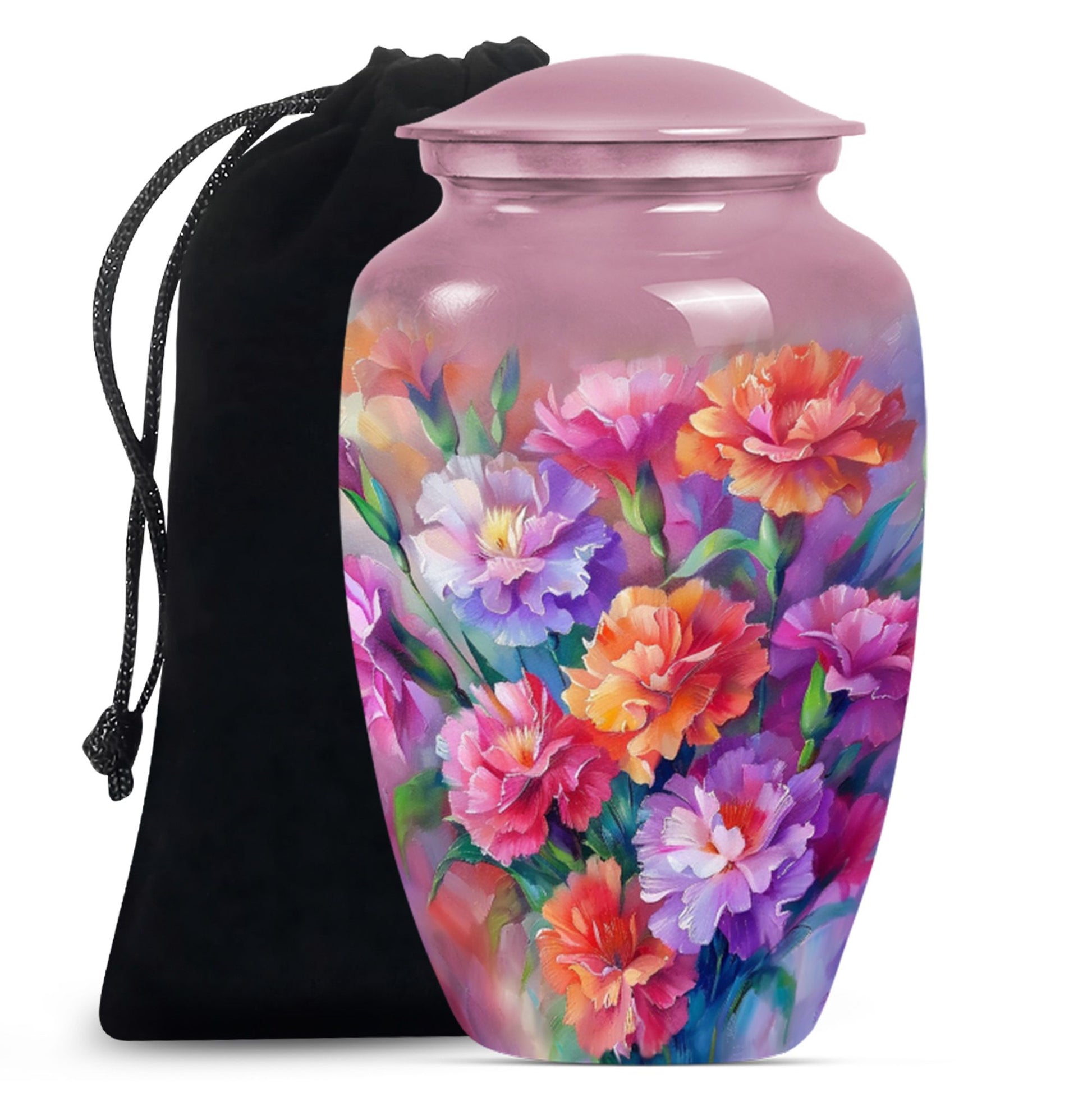 flower urn for adult ashes