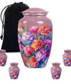 flower urn for adult ashes