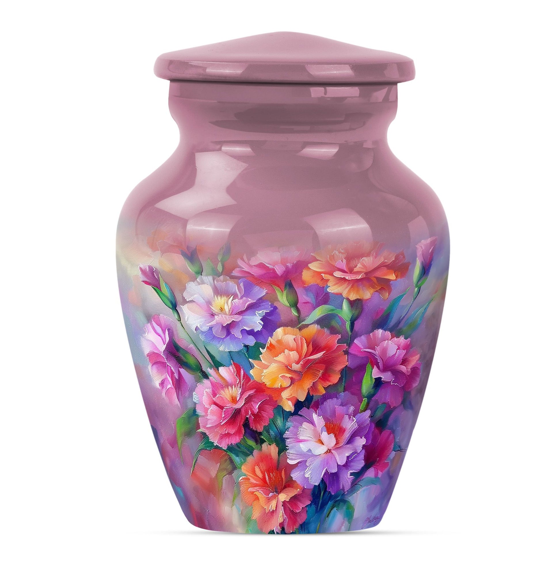 flower urn for adult ashes