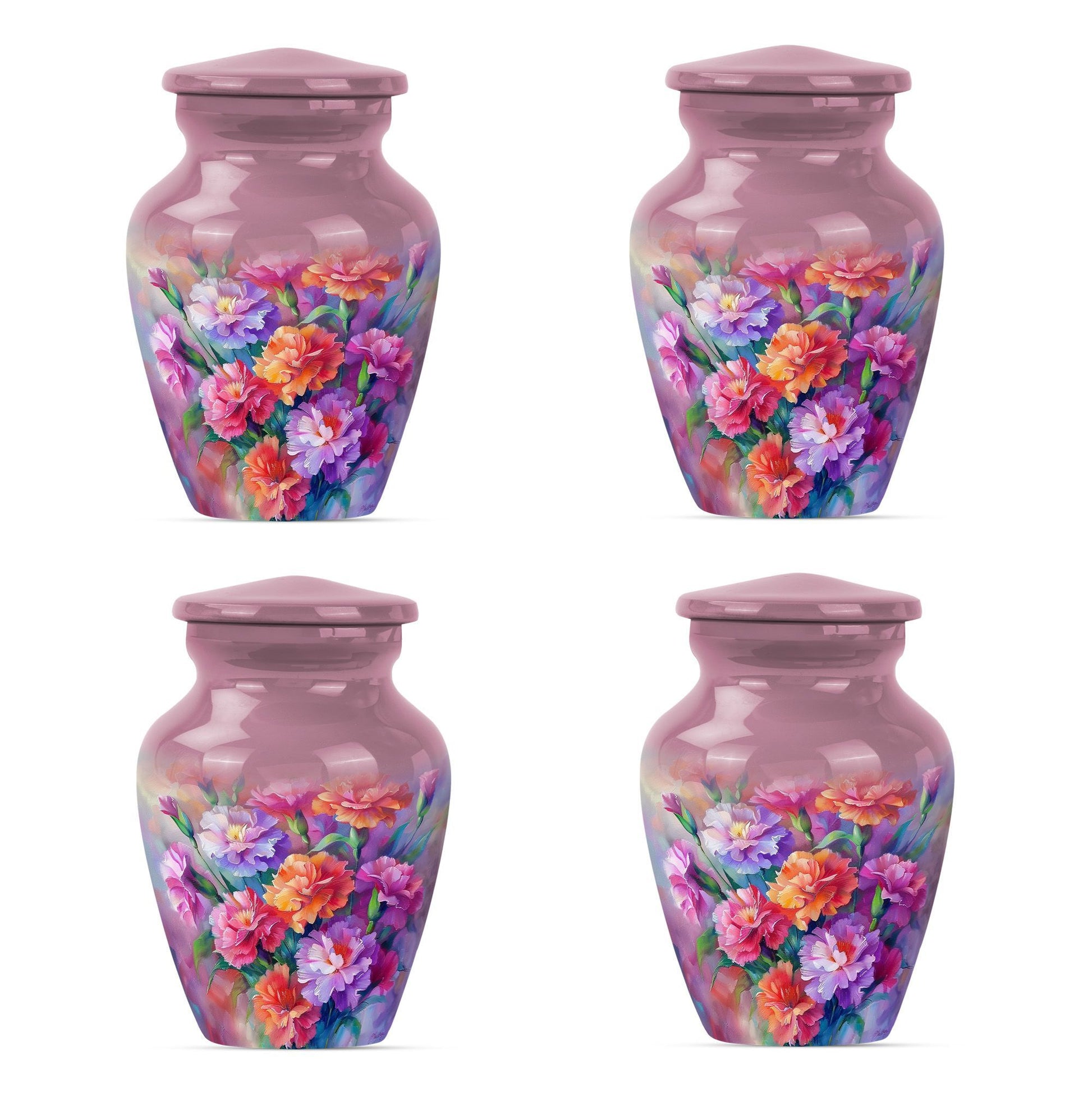 flower urn for adult ashes