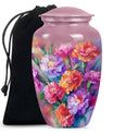 flower urn for adult ashes