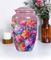 flower urn for adult ashes