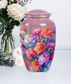 flower urn for adult ashes