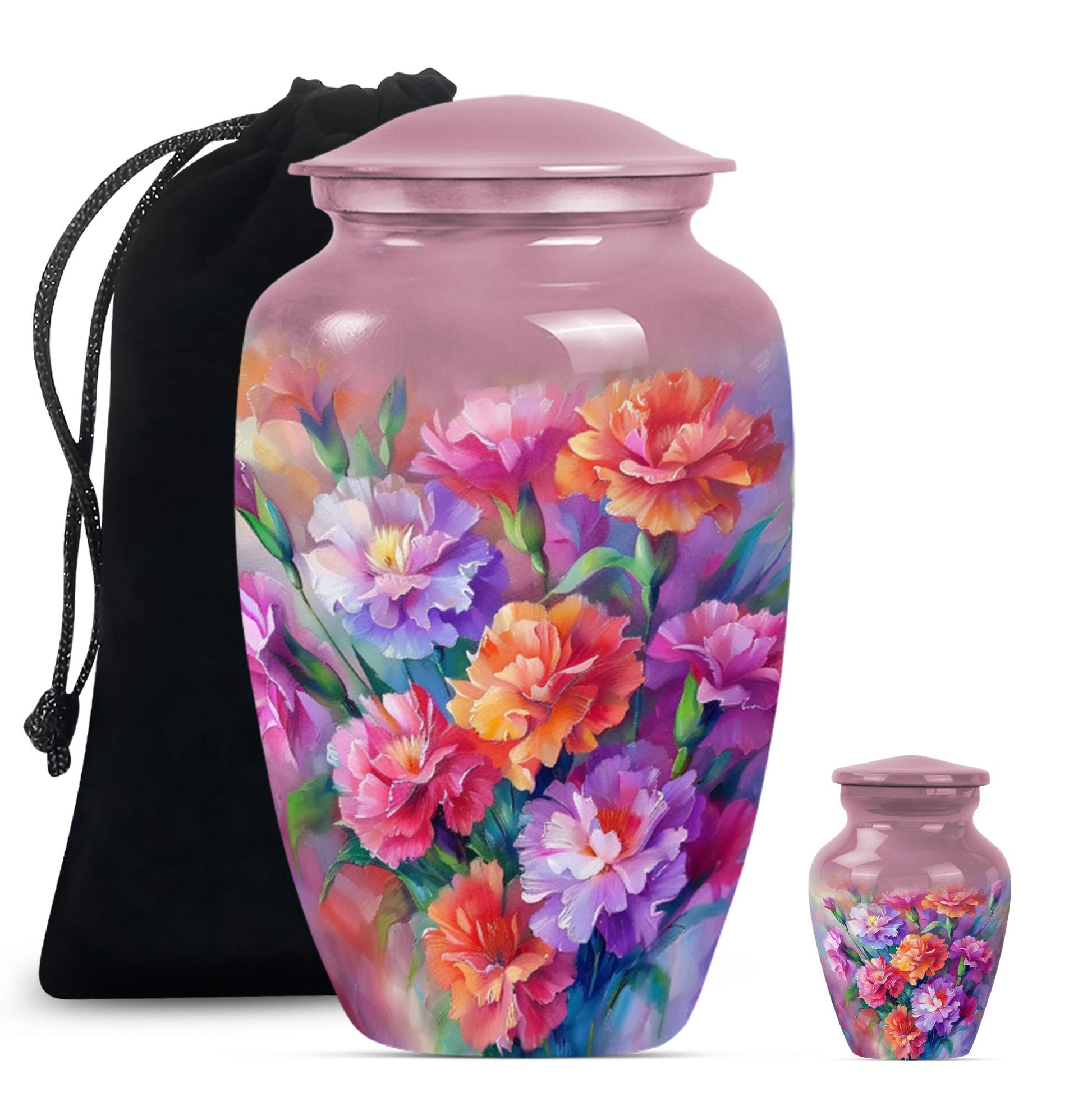 flower urn for adult ashes